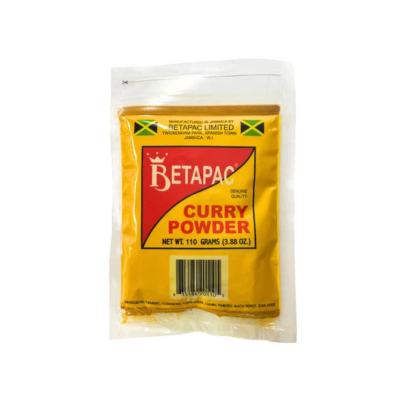 Betapac Curry Powder 110g authentic Jamaican curry seasoning