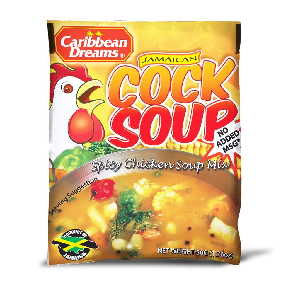 Caribbean Dreams Jamaican Soup Mix 10 Pack 50g Each
