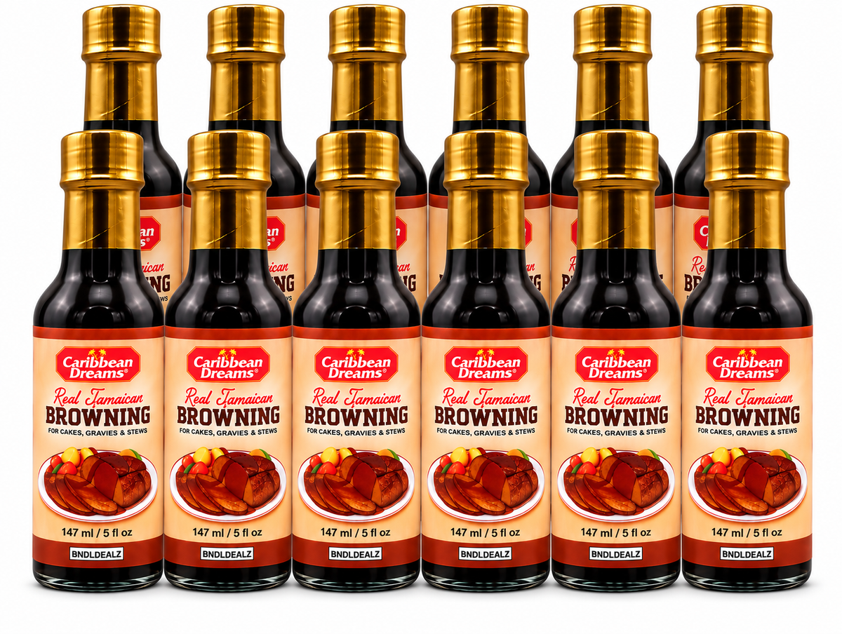 Caribbean Dreams Jamaican Browning Sauce – For Gravy, Stews & Cakes, 5 fl oz