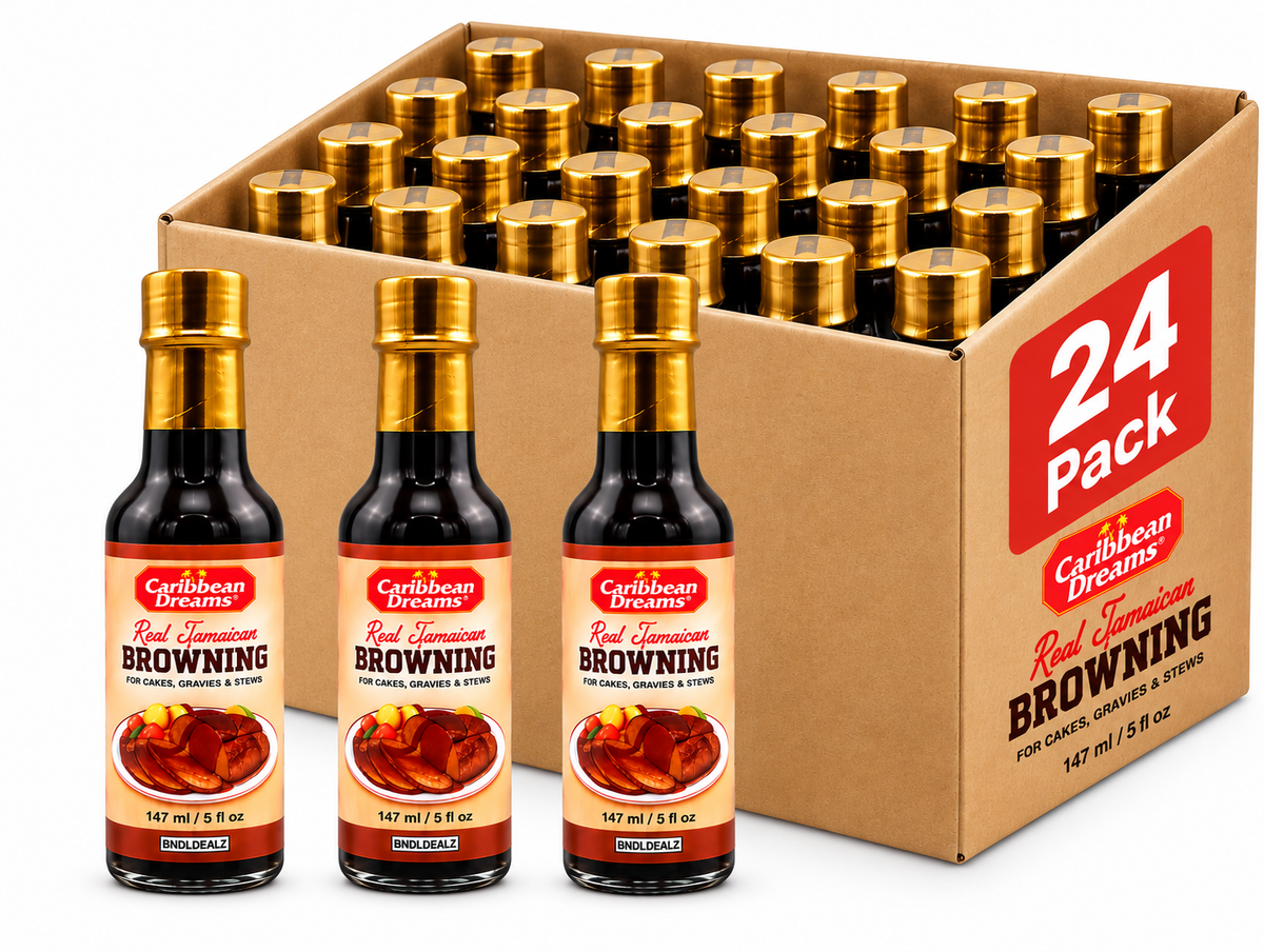 Caribbean Dreams Jamaican Browning Sauce – For Gravy, Stews & Cakes, 5 fl oz
