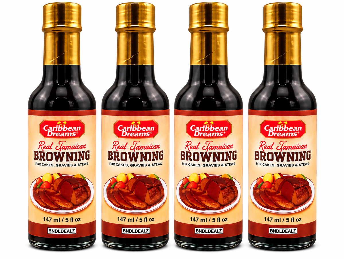 Caribbean Dreams Jamaican Browning Sauce – For Gravy, Stews & Cakes, 5 fl oz