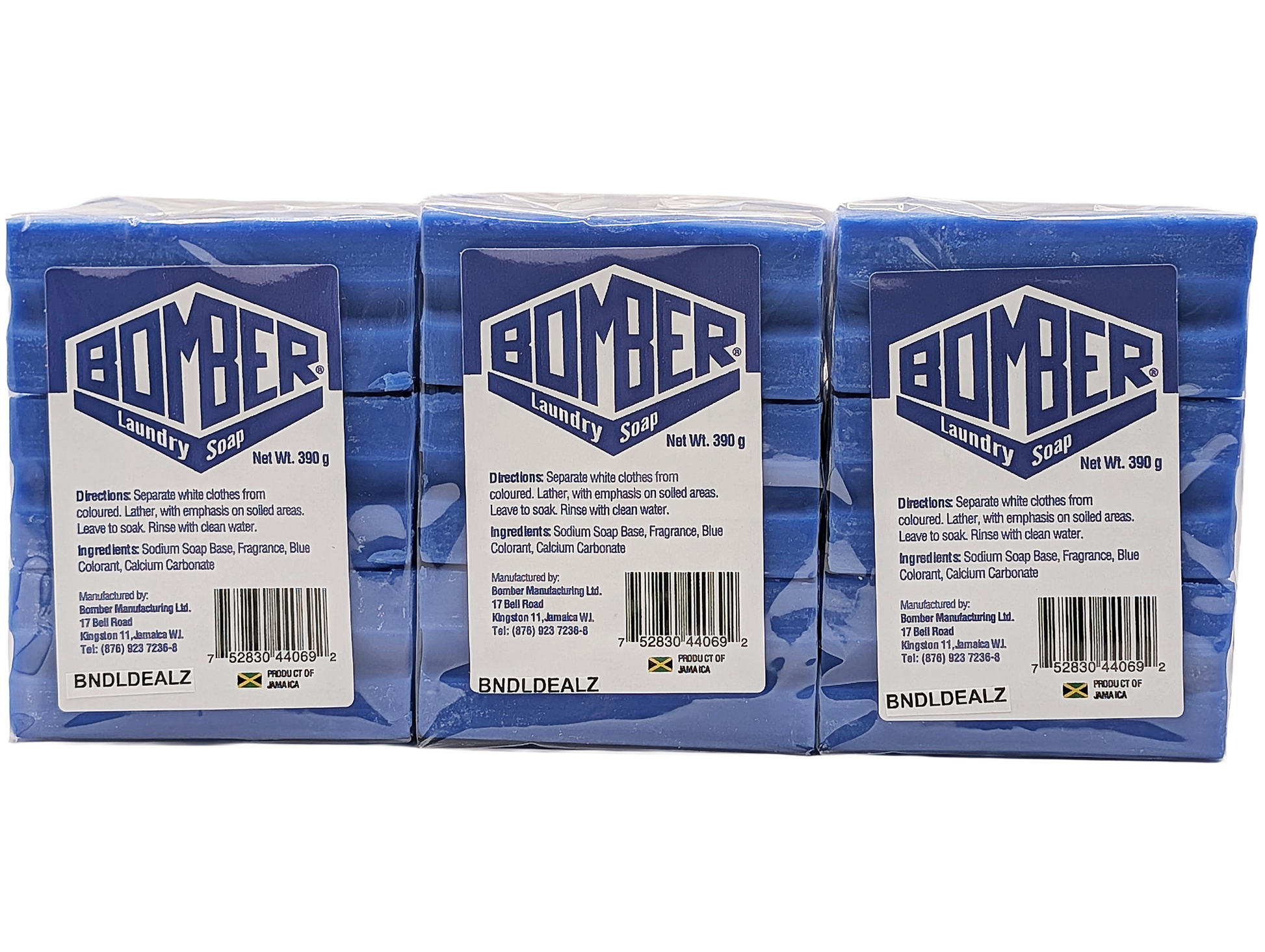 Bomber Jamaican cake soap 3 pack