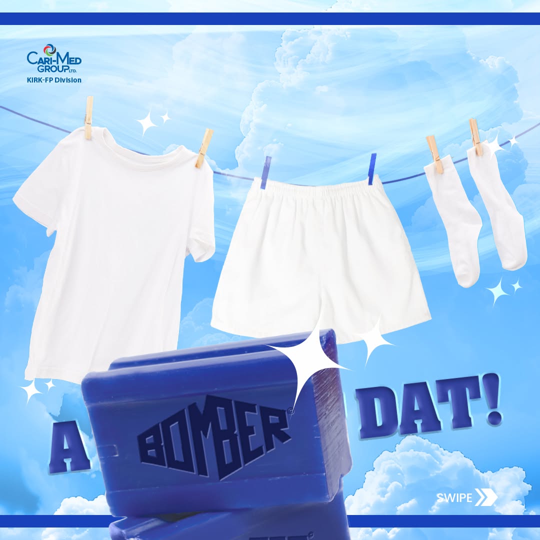 Bomber laundry soap for washing white shirts, shorts and socks