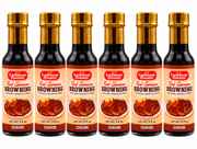 Caribbean Dreams Browning 6 pack with six 147mL bottles of Jamaican browning sauce for cakes, gravies, stews and Caribbean cooking.