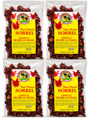 Caribbean Delight Sun Dried Sorrel 4 Pack 100g Each