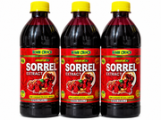 Home Choice Jamaican Sorrel Extract 16 oz, 3-pack bottles