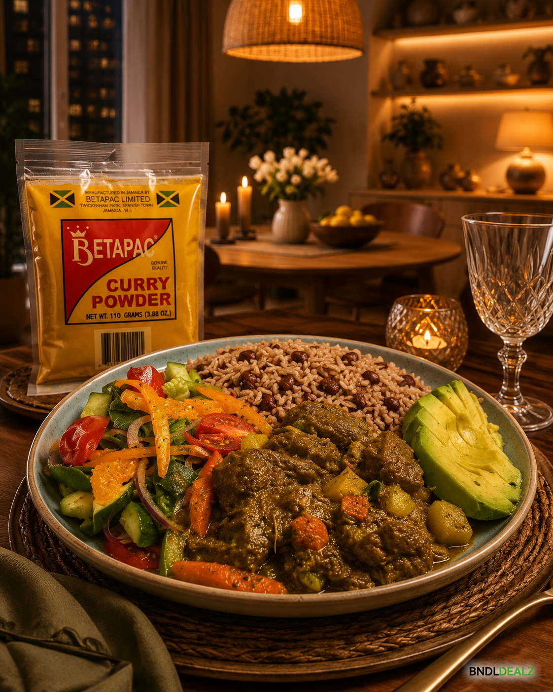 Betapac Curry Powder 4 Pack, 110g (3.88 oz) Each | Jamaican Curry Seasoning