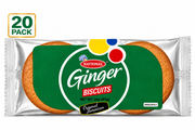 Paquet de 10 biscuits au gingembre National | Snacks jamaïcains