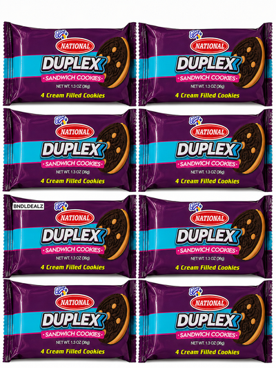 National Duplex Sandwich Cookies 8 Pack (36g Each)
