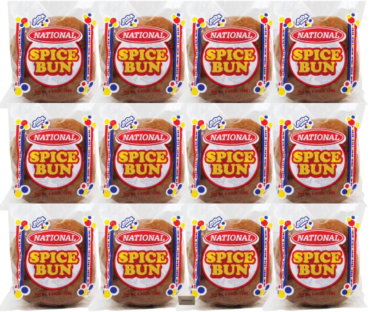 Jamaican spice bun 12 pack