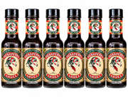 Pickapeppa Sauce Original 6 pack with six 148mL bottles of authentic Jamaican sauce.