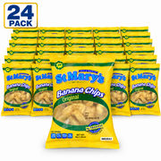 St. Mary's Banana Chips Original 24 Pack, 30g each, Jamaican banana chips