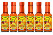 Walkerswood Jonkanoo Pepper Sauce Seriously Hot 6 pack with six 185mL bottles
