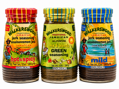 Walkerswood Jerk Seasoning Variety (280g Each) | Jamaican Jerk Seasoning